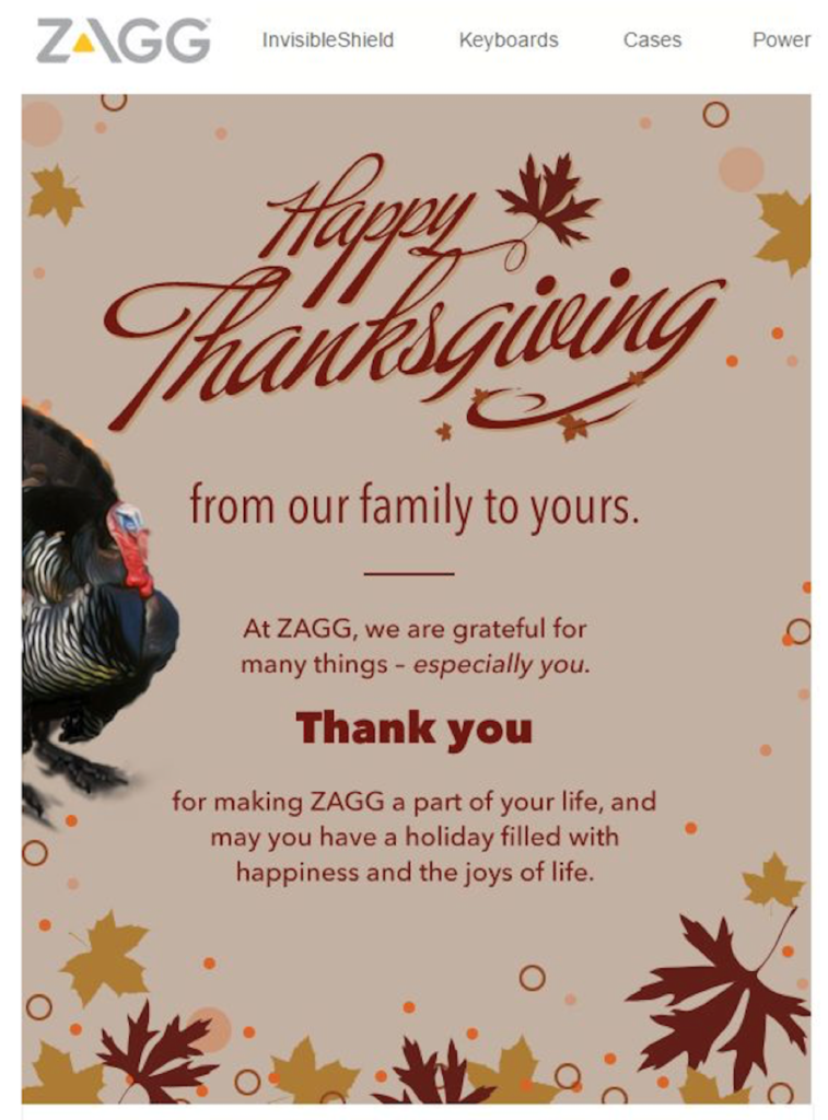 Thanks Giving From Our Family To Yours | Data Marketers GroupTo