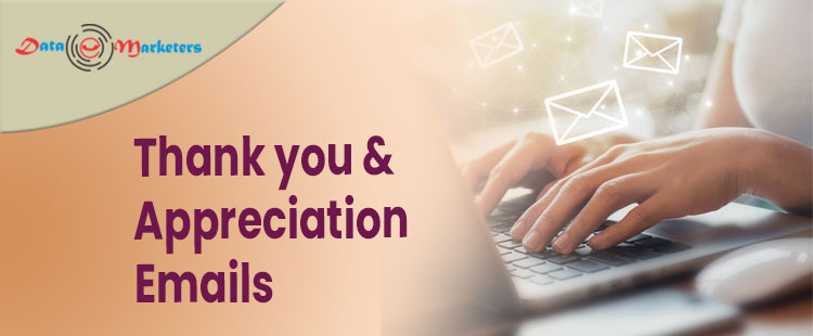 Thank You And Appreciation Email List | Data Marketers Group