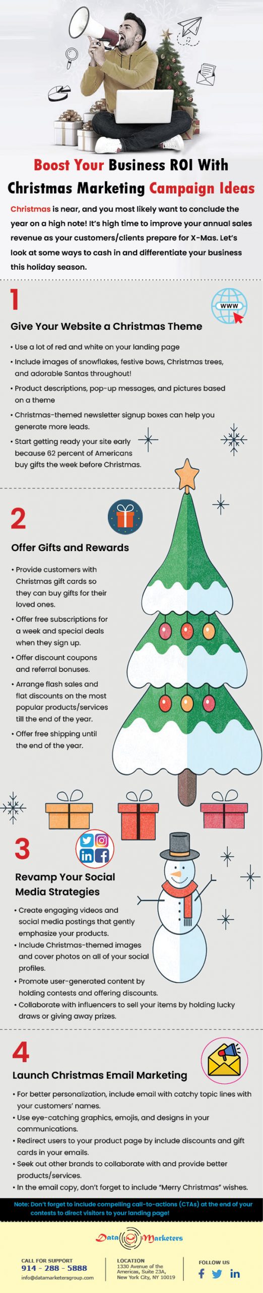 Boost Your Business ROI With Christmas Marketing Campaign Ideas | Data Marketers Group