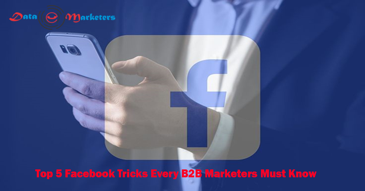 Top 5 Facebook Tricks Every B2B Marketers Must Know | Data Marketers Group